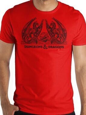 Dungeons and Dragons DnD D&D Graphic Tee - Men’s L